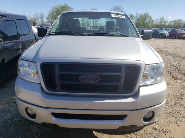 1FTRF12W78KE84519 - 2008 FORD F150 SILVER photo 5