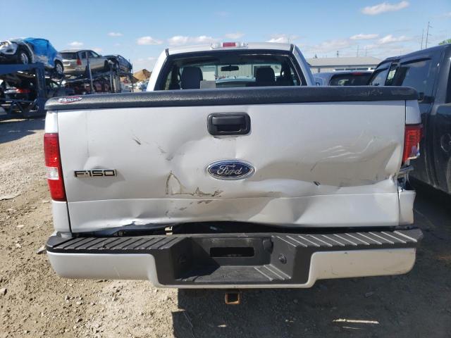 1FTRF12W78KE84519 - 2008 FORD F150 SILVER photo 6