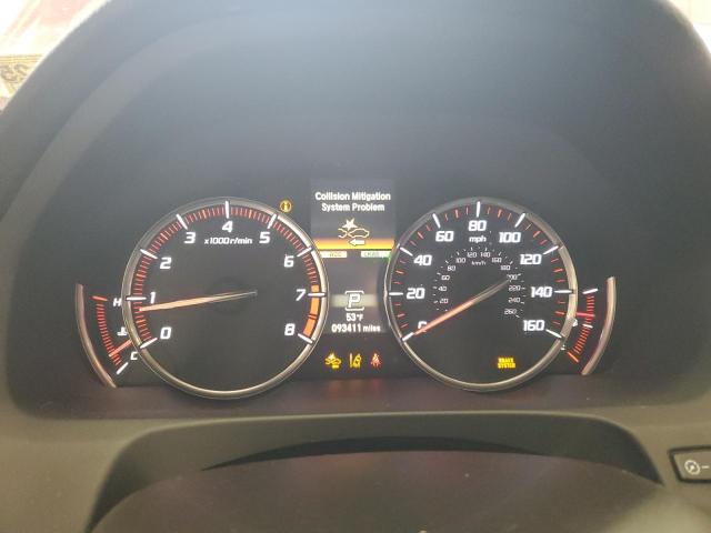 19UUB2F66JA007910 - 2018 ACURA TLX TECH+A Կարմիր լուսանկար 9