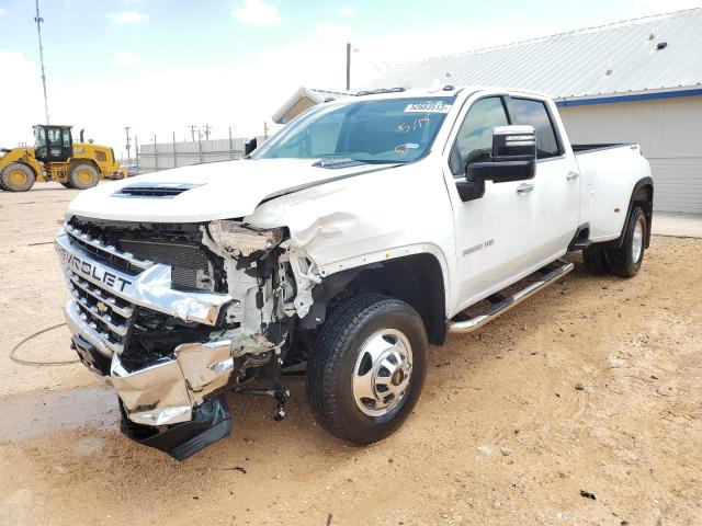 1GC4YUEY6NF115898 - 2022 CHEVROLET SILVERADO K3500 LTZ WHITE photo 1