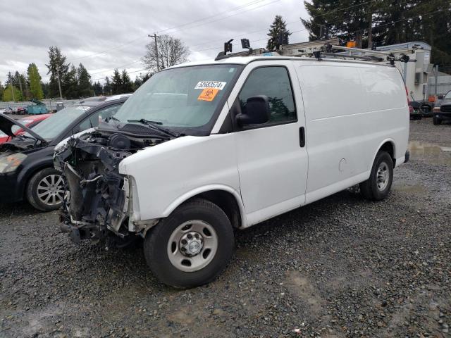 1GCWGAFF1G1317748 - 2016 CHEVROLET EXPRESS G2 WHITE photo 1