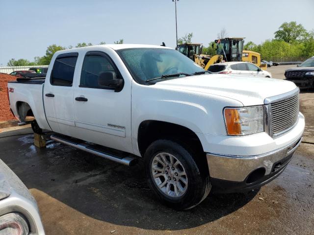 3GTP2VE36BG141100 - 2011 GMC SIERRA K1500 SLE WHITE photo 4