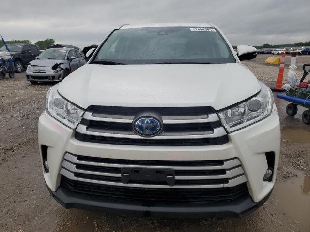 5TDJGRFH1HS026942 - 2017 TOYOTA HIGHLANDER HYBRID WHITE photo 5