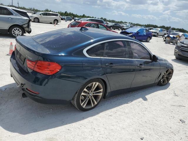 WBA4E3C56HG187031 - 2017 BMW 440I GRAN COUPE BLUE photo 3