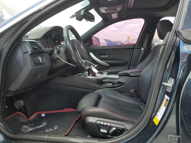 WBA4E3C56HG187031 - 2017 BMW 440I GRAN COUPE BLUE photo 7