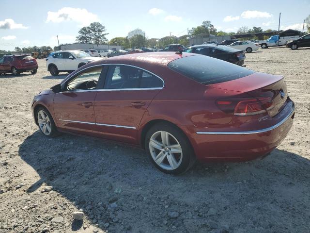 WVWBP7AN8GE504025 - 2016 VOLKSWAGEN CC BASE BURGUNDY photo 2