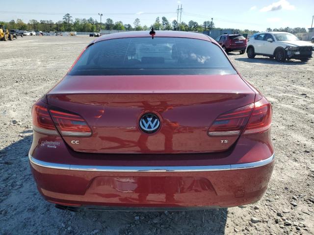WVWBP7AN8GE504025 - 2016 VOLKSWAGEN CC BASE BURGUNDY photo 6