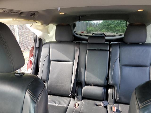 5TDJKRFH4FS085334 - 2015 TOYOTA HIGHLANDER XLE BURGUNDY photo 10