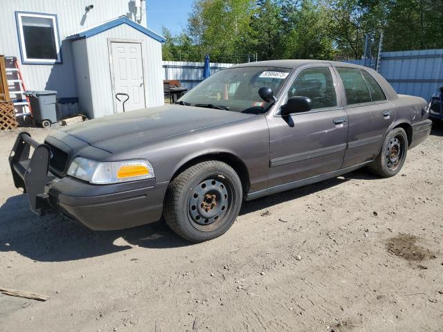 2FAHP71V49X122611 - 2009 FORD CROWN VICT POLICE INTERCEPTOR GRAY photo 1