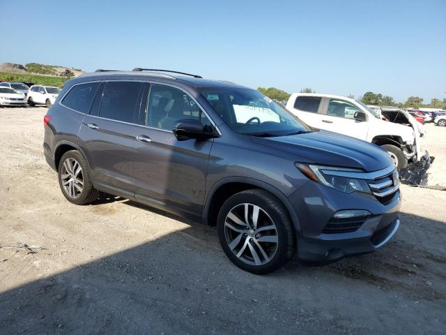 5FNYF5H95GB046999 - 2016 HONDA PILOT TOURING GRAY photo 4