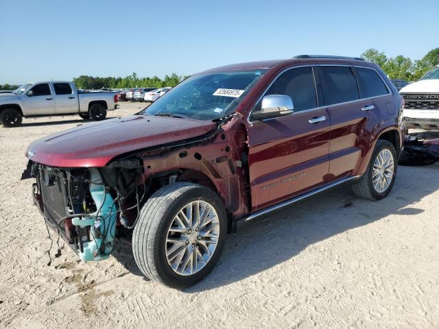 1C4RJEJG2JC205073 - 2018 JEEP GRAND CHER SUMMIT 栗色 照片 1