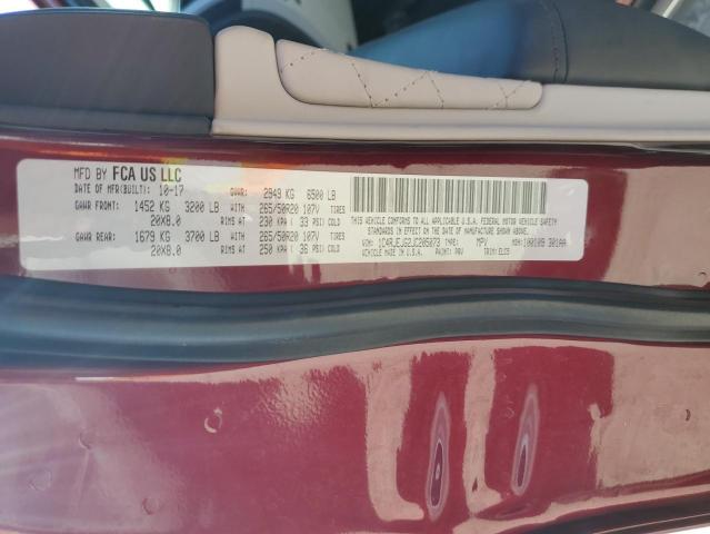 1C4RJEJG2JC205073 - 2018 JEEP GRAND CHER SUMMIT 栗色 照片 14