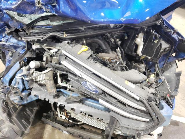 MAJ3P1TEXJC161323 - 2018 FORD ECOSPORT SE BLUE photo 12