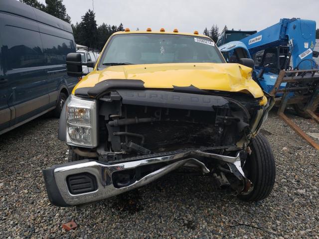 1FDUF4GT6GEC18265 - 2016 FORD F450 SUPER DUTY YELLOW photo 5