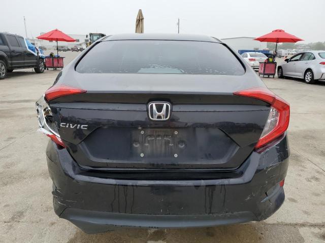 2HGFC2F56JH591319 - 2018 HONDA CIVIC LX BLACK photo 6