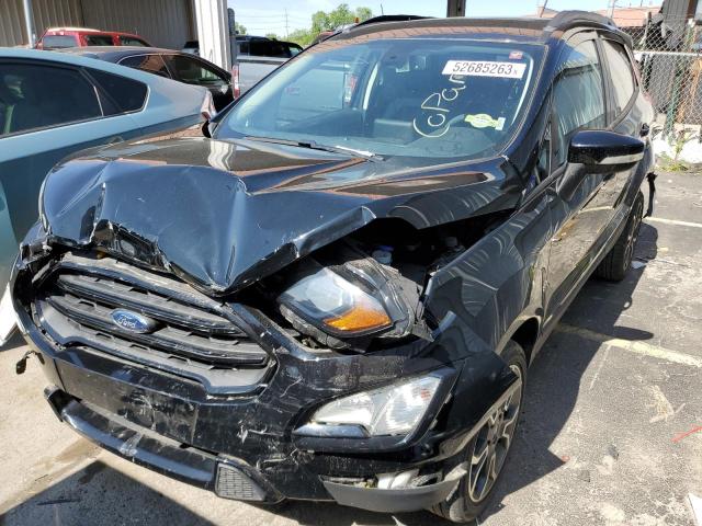 MAJ6S3JL4KC261153 - 2019 FORD ECOSPORT SES BLACK photo 1