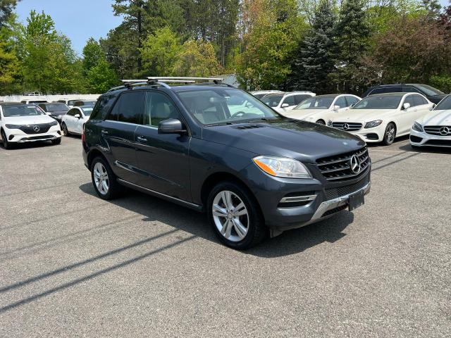 4JGDA0EB6FA518234 - 2015 MERCEDES-BENZ ML 250 BLUETEC GRAY photo 2