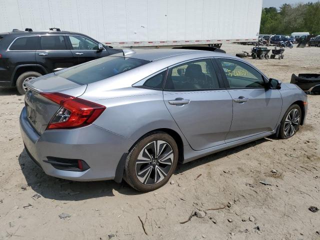 JHMFC1F76JX035077 - 2018 HONDA CIVIC EXL ვერცხლისფერი ფოტო 3