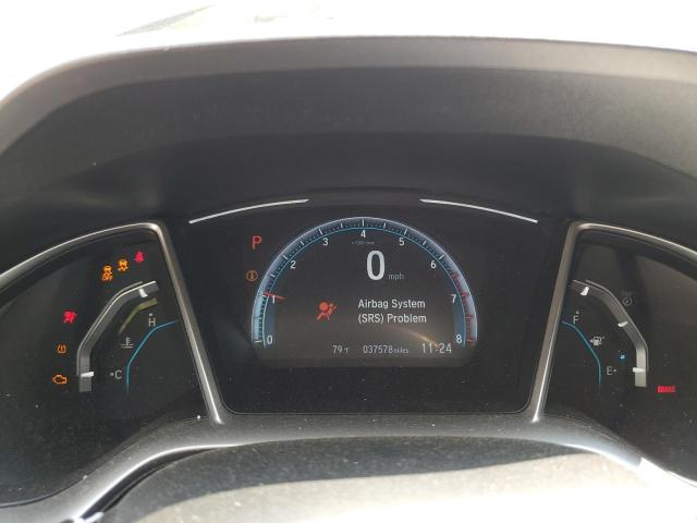 JHMFC1F76JX035077 - 2018 HONDA CIVIC EXL ვერცხლისფერი ფოტო 9