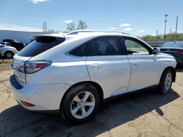 2T2BK1BA0CC139758 - 2012 LEXUS RX 350 WHITE photo 3