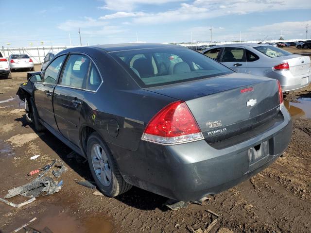 2G1WA5E31E1169343 - 2014 CHEVROLET IMPALA LIM LS GRAY photo 2