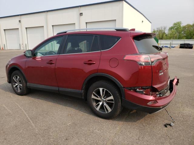 2T3RFREV4JW705699 - 2018 TOYOTA RAV4 ADVENTURE RED photo 2