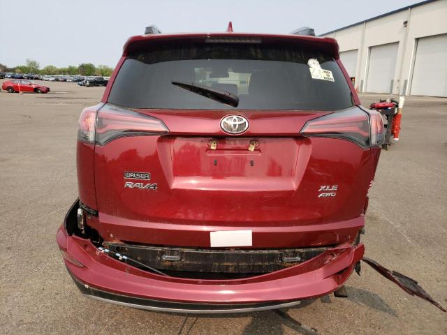 2T3RFREV4JW705699 - 2018 TOYOTA RAV4 ADVENTURE RED photo 6