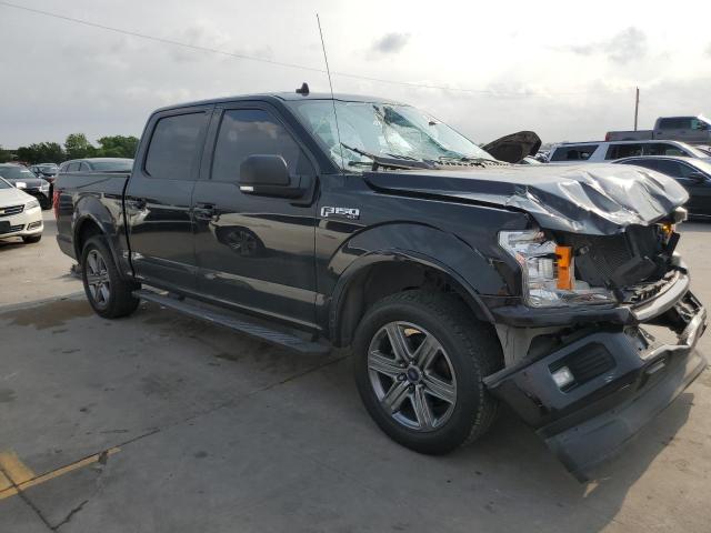 1FTEW1C5XJKC39448 - 2018 FORD F150 SUPERCREW BLACK photo 4