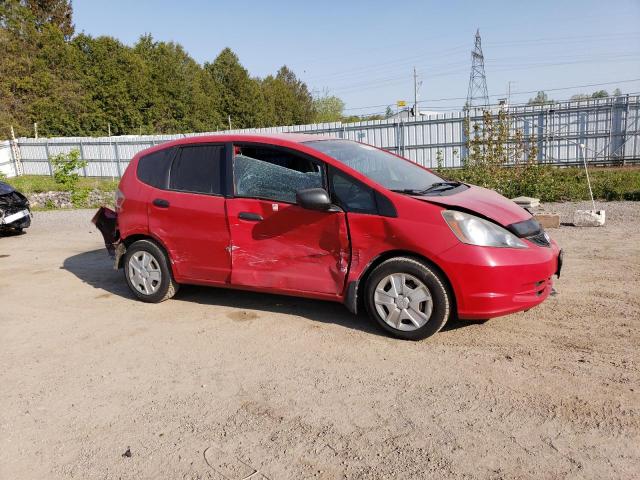 LUCGE8H33D3006386 - 2013 HONDA FIT DX-A RED photo 4