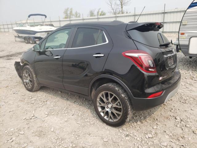 KL4CJ2SB5KB851281 - 2019 BUICK ENCORE SPORT TOURING BLACK photo 2