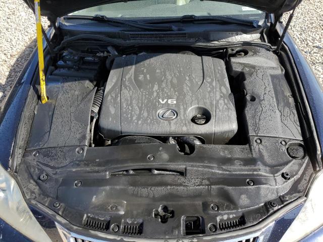 JTHCK262592030445 - 2009 LEXUS IS 250 BLUE photo 11