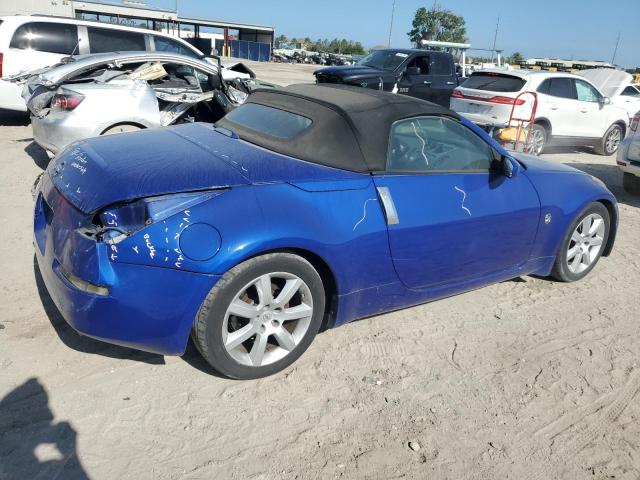 JN1AZ36A25M751311 - 2005 NISSAN 350Z ROADSTER BLUE photo 3