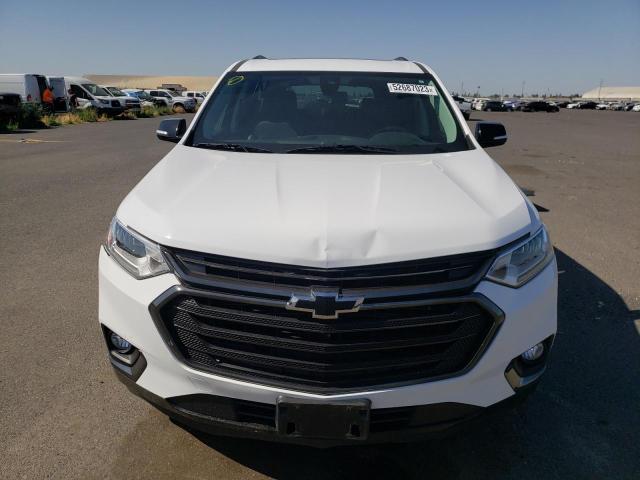 1GNEVJKW5JJ257155 - 2018 CHEVROLET TRAVERSE PREMIER WHITE photo 5