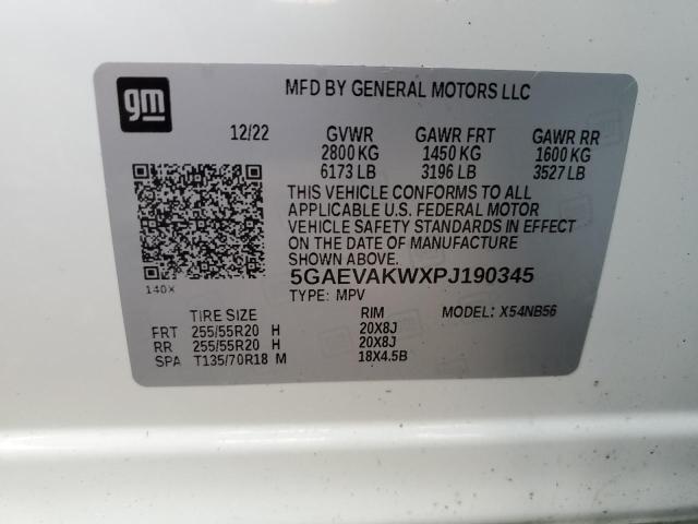 5GAEVAKWXPJ190345 - 2023 BUICK ENCLAVE ESSENCE 白色 照片 13