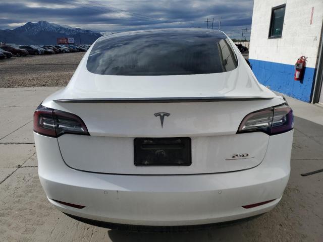 5YJ3E1EC2LF624427 - 2020 TESLA MODEL 3 WHITE photo 6