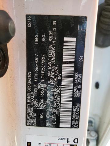 JTEBU5JR0G5323822 - 2016 TOYOTA 4RUNNER SR5/SR5 PREMIUM 白色 照片 13