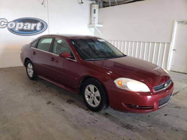 2G1WT57K591295824 - 2009 CHEVROLET IMPALA 1LT MAROON photo 4