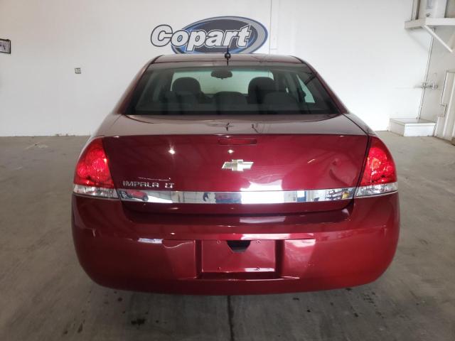 2G1WT57K591295824 - 2009 CHEVROLET IMPALA 1LT MAROON photo 6