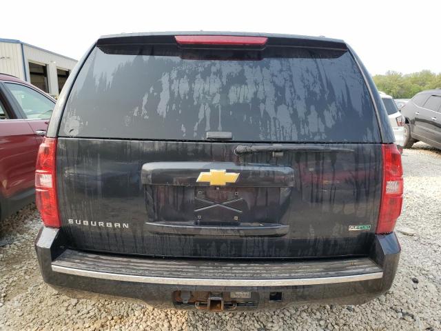 1GNSKKE37BR145379 - 2011 CHEVROLET SUBURBAN K1500 LTZ BLACK photo 6