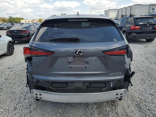 JTJDARBZXM2184756 - 2021 LEXUS NX 300 BASE ნაცრისფერი ფოტო 6