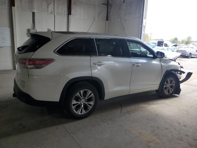 5TDJKRFH1FS192924 - 2015 TOYOTA HIGHLANDER XLE 白色 照片 3