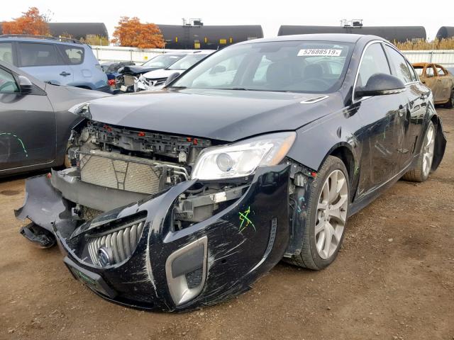 2G4GV5GV7D9216756 - 2013 BUICK REGAL GS  photo 2