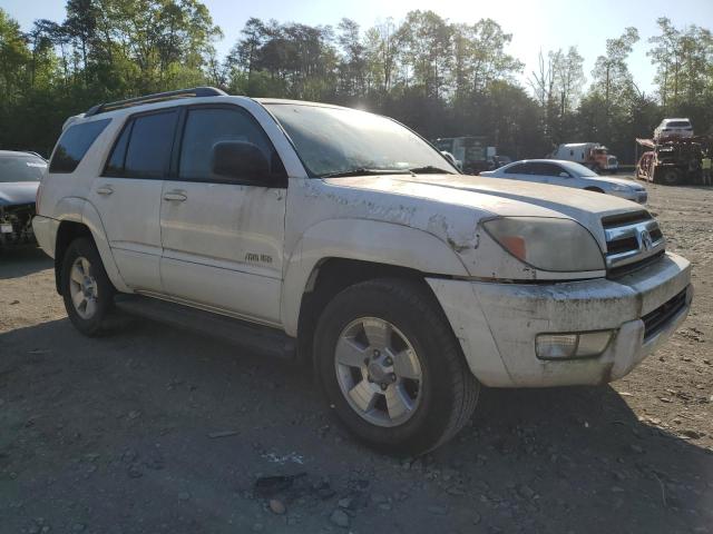 JTEBU14R450073774 - 2005 TOYOTA 4RUNNER SR5 WHITE photo 4
