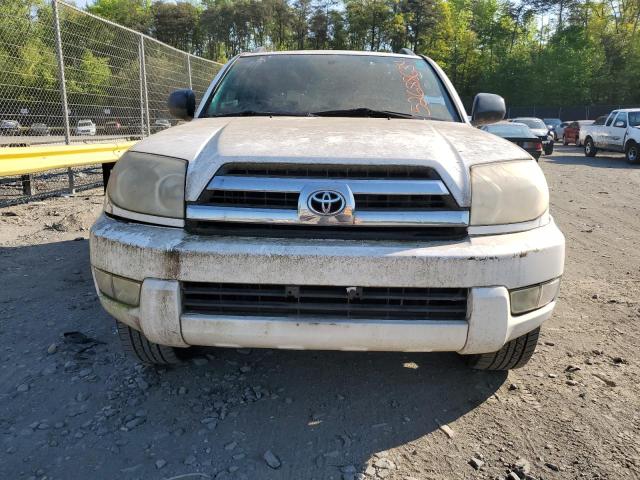 JTEBU14R450073774 - 2005 TOYOTA 4RUNNER SR5 WHITE photo 5