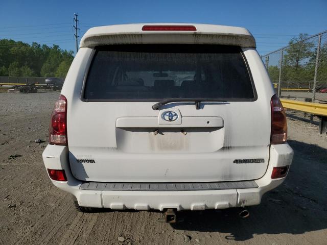 JTEBU14R450073774 - 2005 TOYOTA 4RUNNER SR5 WHITE photo 6