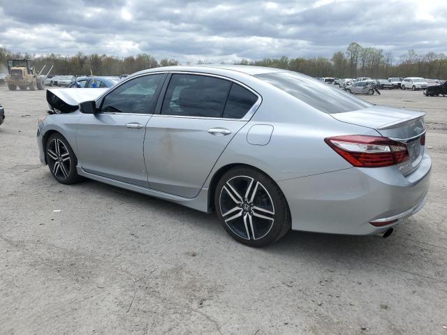 1HGCR2F55HA247362 - 2017 HONDA ACCORD SPORT SILVER photo 2