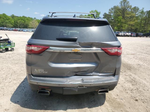 1GNERKKW7KJ111299 - 2019 CHEVROLET TRAVERSE PREMIER GRAY photo 6