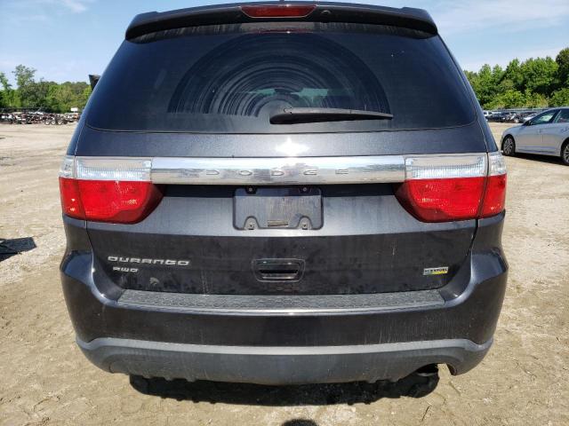 1C4RDJAG6DC666782 - 2013 DODGE DURANGO SXT GRAY photo 6