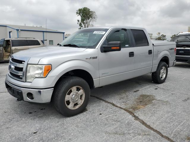 1FTFW1ET0DKD11004 - 2013 FORD F150 SUPERCREW SILVER photo 1