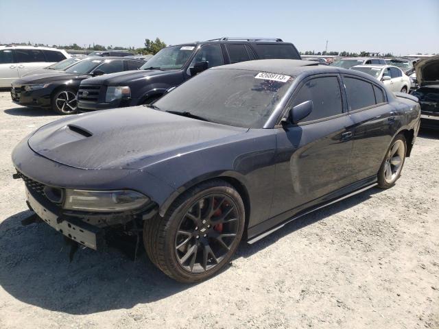 2C3CDXGJ5JH210717 - 2018 DODGE CHARGER R/T 392 GRAY photo 1